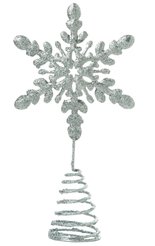 Верхушка на елку Снежинка 10,5х4,4х19,5см 89022