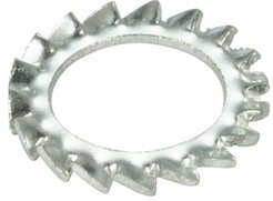 Шайба стопорная DIN 6798A с наружн.зубьями М5 нерж.ст. (10шт)