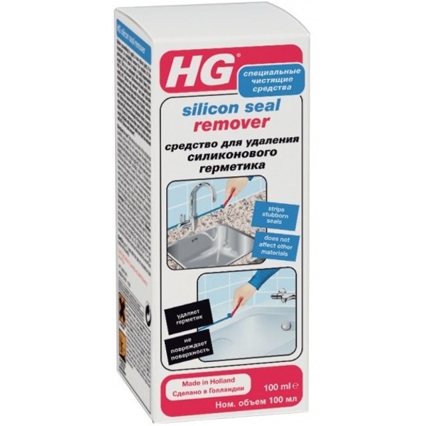 Средство для удал.силиконового герметика HG 0,1л