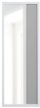 Зеркало настенное в раме Мирам 300х900 белый Зеркало настенное в раме Мирам 300х900 белый