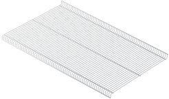 Полка проволочная Larvij 96,2х55,6см д/корпуса шкафа 100х58см Белый