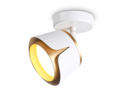 Спот Ambrella light TN71224 WH/GD белый/золото 1хGX53
