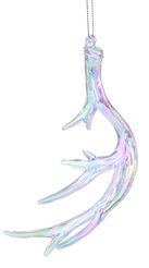 Украшение фигурное Олений рог 7х19см, радужный, акрил, SYYKLB-1923026