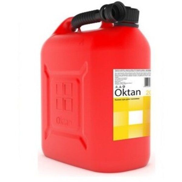 Канистра для топлива Oktan 20л цвет красный