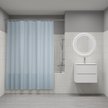 Штора для ванной IDDIS 200x180см BS06P18i11 Полиэстер, голубой