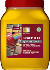 Краситель для бетона Коллекция 0,3кг желтый (банка) ПЭТ