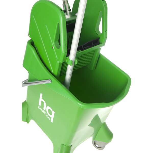 Тележка одноведерная HQ Profiline Ведро 31л пластик, универсальный отжим, зеленый