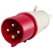Вилка кабельная 014 перен TDM 3Р+РЕ 16А 380В IP44