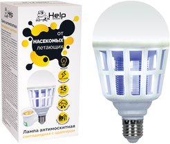 Лампа антимоскитная светодиодная HELP с адаптером