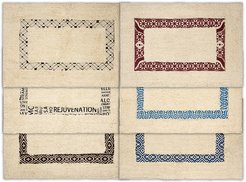 Коврик для ванной комнаты 50х80см Орнамент хлопковый