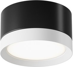 Спот Voltega C-VGL086CL-GX53-SRD-BW Черно-белый 1хGX53 15Вт