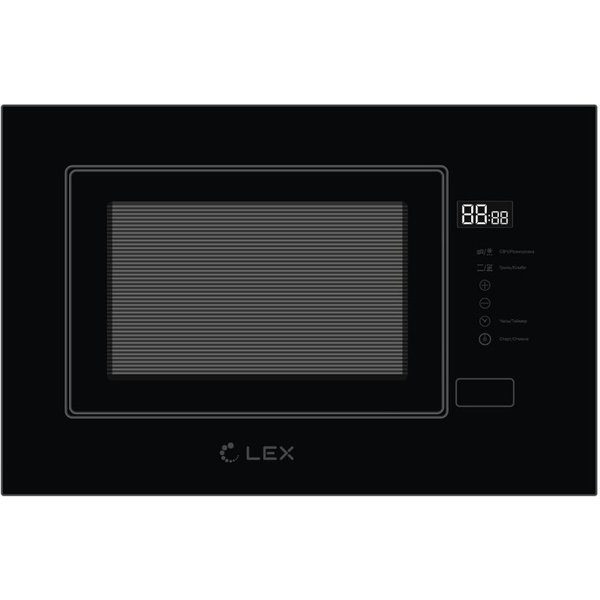 Печь микроволновая встраиваемая LEX BIMO 20.01,700Вт, 20л, сенсорное управление, черный