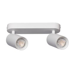 Спот Прайм 2х50W GU10 металл, белый