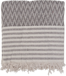 Покрывало жаккард FAMILY 210x215 антрацитовый