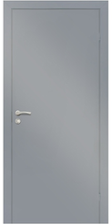 Дверь ДГ Олови серая RAL 7040 М10 945х2050мм с замком 2014 с притвором