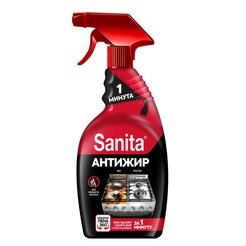 Средство чистящее д/кухни Sanita Антижир 500мл спрей
