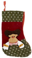 Носок рождественский 30см с оленем SYWZA-0822045