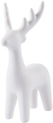 Фигурка керамическая Олень 15,3см, белый, SYTCC-3823163