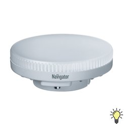 Лампа светодиодная Navigator 15Вт GX53 таблетка 2700К свет теплый