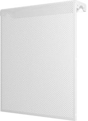 Экран радиаторный перфорированный,490x610x140,5-ти секционный,сталь,белый