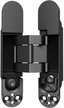 Петля дверная скрытой установки CDH-3D 135x27 MBL соосная универсальная с 3D-регулировкой черный матовый 2шт.