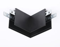 Коннектор угловой для накладного шинопровода Ambrella light Magnetic GL3372 BK черный