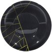 Тарелка суповая Luminarc Delnice Gold 21,5см черный с золотом, стекло