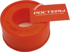 Лента-фум для воды РОСТерм 19мм/15м