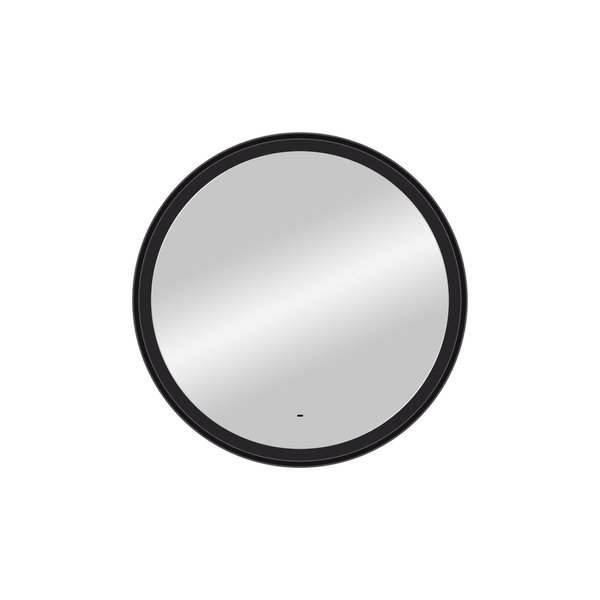 Зеркало Planet black Led d 100см с бесконтактным сенсором