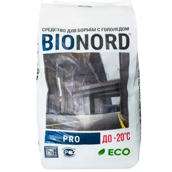 Материал противогололедный Бионорд Pro до -20С 23кг