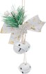 Украшение фигурное Три бубенца 3см, белый, SYTLD-5225020