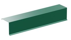 Планка торцевая ВС 2000х90х90мм ПЭ RAL 6005 зеленый