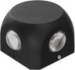 Светильник светодиодный настенный накладной Uniel ULU-P30D-4Вт 4000K IP65 BLACK