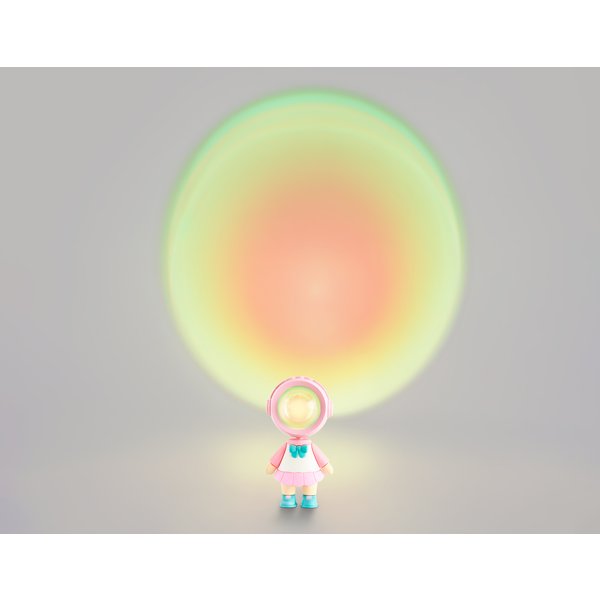 Светильник светодиодный атмосферный Ambrella light DE8244 PI 3W розовый RGB