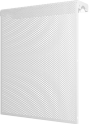 Экран радиаторный перфорированный,490x610x140,5-ти секционный,сталь,белый