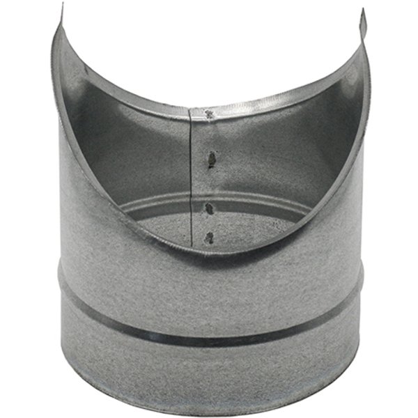 Врезка-редуктор для круглых воздуховодов,D125/160,оцинкованная сталь
