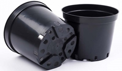 Горшок для рассады 4л 20х16 круглый твердый (литой)