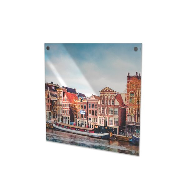 Фартук из закаленного стекла 4мм Амстердам 600х600мм
