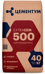 Цемент М-500 Цементум ЦЕМ II/А-И 42,5 (ExtraCEM 500) 40кг
