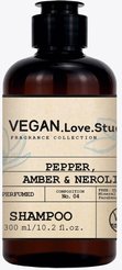 Шампунь VEGAN.Love.Studio 300мл Pepper, Amber, Neroli парфюмированный