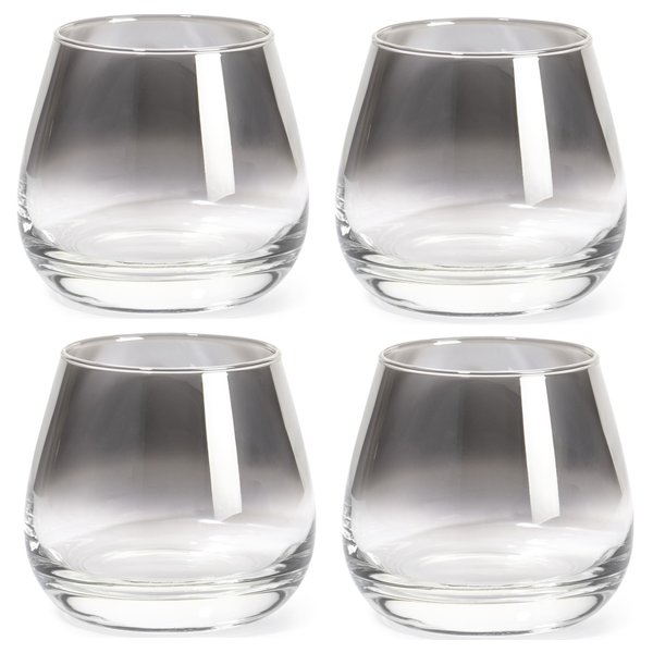 Набор стаканов Luminarc Sire de Cognac Серебряная дымка 300мл 4шт низкие, стекло