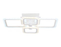 Светильник светодиодный потолочный с пультом FA5309/2+2 WH белый 3000K-6400K 62W 560х480х120мм