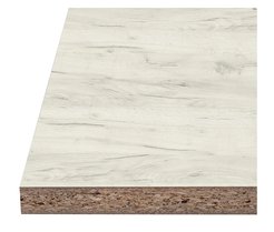 Деталь ЛДСП Дуб крафт белый 2700х500х16мм кромка с 2 сторон