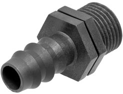 Адаптер для трубки с внешней резьбой 1/2" d16мм 2шт