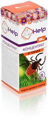 Концентрат от клещей до 20 соток HELP 100мл