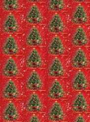 Бумага оберточная Magic Pack Елки 100х70см 80г/м2 арт.95211