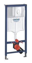 Система инсталляции для подвесного унитаза Grohe Solido 3 в 1+накладная панель Skate Air