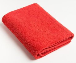 Полотенце махровое 50х90см цв. красный