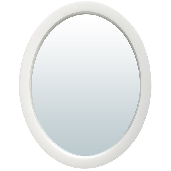 Комплект декоративных зеркал Неаполь 3шт D 26/20/15см, белый