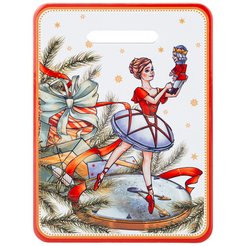 Подставка под горячее Lefard Щелкунчик 15х20см керамика